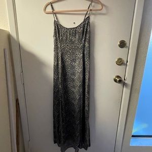 Maxi Paisley Spaghetti Strap Hollister Dress